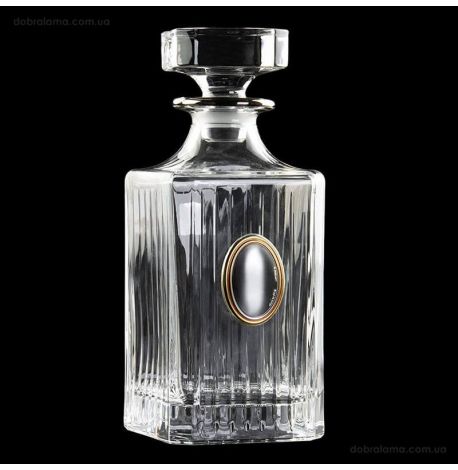 Набор для виски «Гармония» Boss Crystal (графин + 6 стаканов)