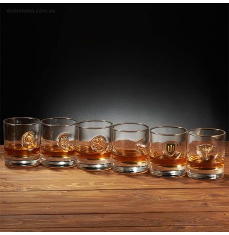 Набор 6-ти стаканов для виски «Сила ВСУ»