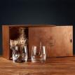 Набор 6-ти стаканов для виски с клюшкой для гольфа