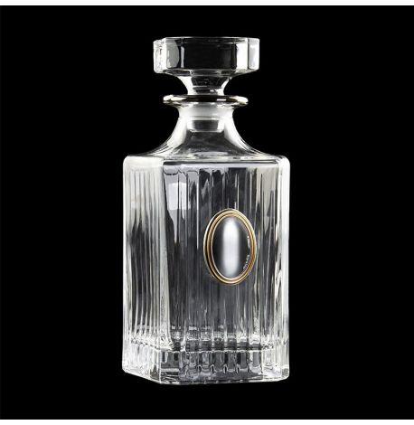 Набор для виски «Гармония Gold» Boss Crystal (графин + 4 стакана)