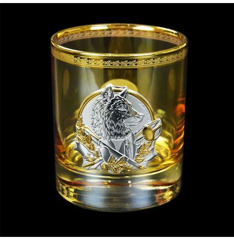 Набор 6-ти стаканов для виски «Лидер янтарный» Boss Crystal