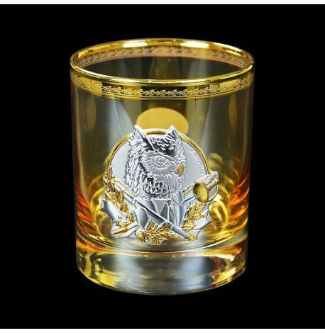 Набор 6-ти стаканов для виски «Лидер янтарный» Boss Crystal