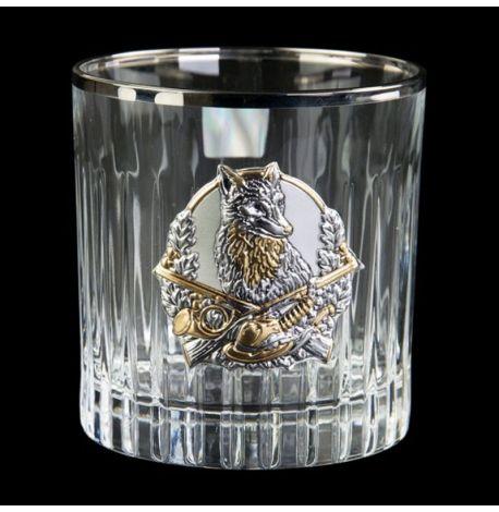 Набор 6-ти стаканов для виски «Охота» Boss Crystal
