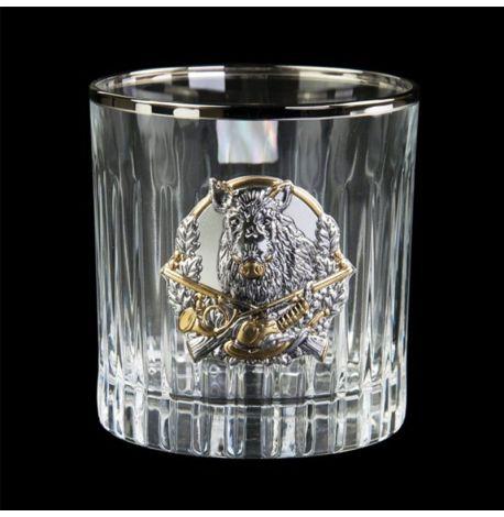 Набор 6-ти стаканов для виски «Охота» Boss Crystal