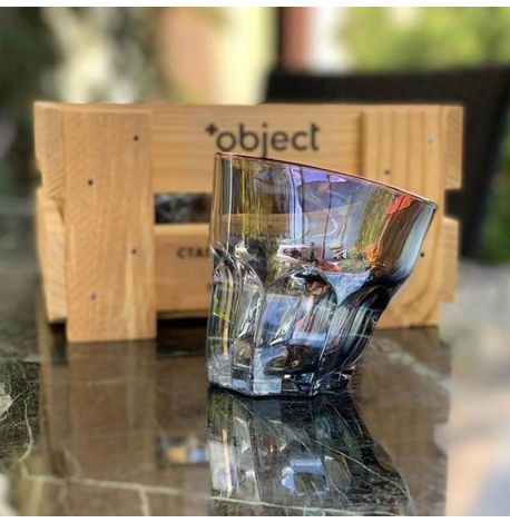 Набор пьяных голографических стаканов для виски Rainbow (4 шт)