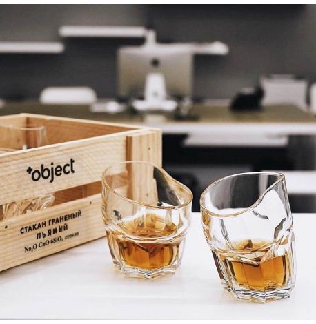 Набір п'яних склянок для віскі (4 шт)