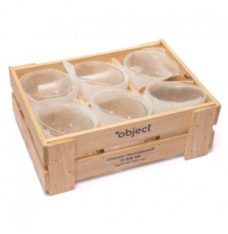 Набір п'яних склянок для віскі (6 шт)