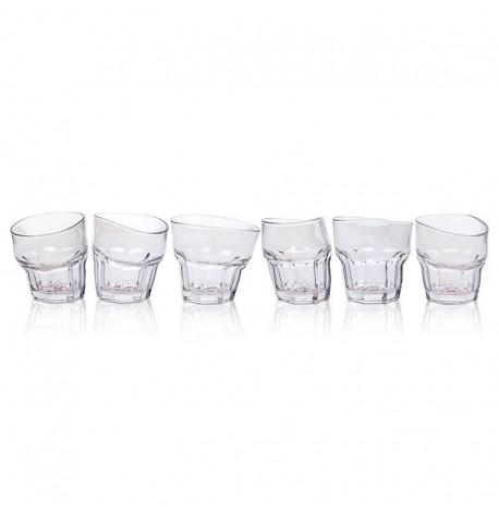Набір п'яних склянок для віскі (6 шт)