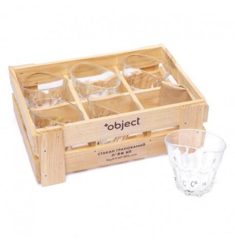 Набір п'яних склянок для віскі (6 шт)