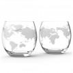 Набор стаканов для виски "Вокруг света" (2 шт)
