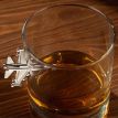 Склянка для віскі з літаком F-16