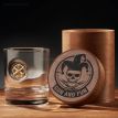 Стакан для виски с эмблемой ПВО и Зенитно-ракетный войск Украины