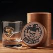 Стакан для виски с эмблемой Танковых войск Украины