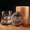 Стакан для виски с эмблемой ГУР