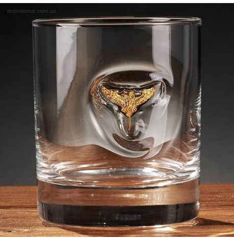 Стакан для виски с эмблемой ГУР