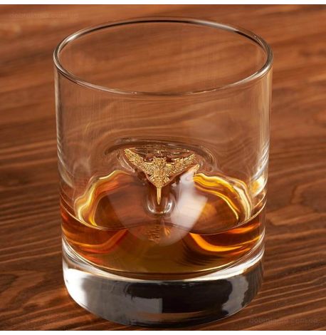 Стакан для виски с эмблемой ГУР