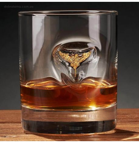 Стакан для виски с эмблемой ГУР