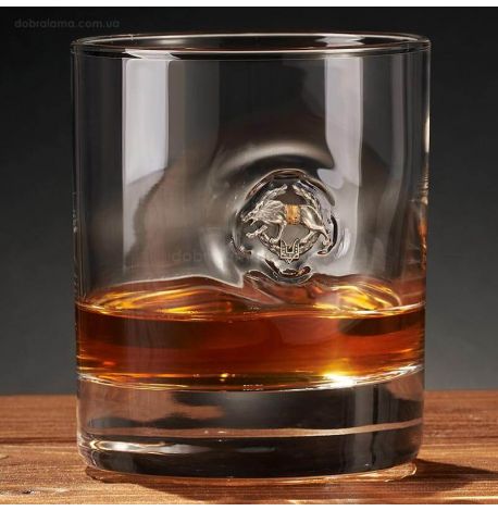 Стакан для виски с эмблемой ССО