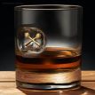 Стакан для виски с генеральскими булавами