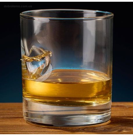 Стакан для виски с самолетом «Су-24»