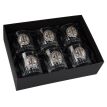 Набор 6-ти стаканов для виски Boss Crystal «Нацполиция Украины» (золото, серебро, платина) 