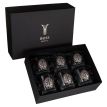 Набор 6-ти стаканов для виски Boss Crystal «Нацполиция Украины» (золото, серебро, платина) 