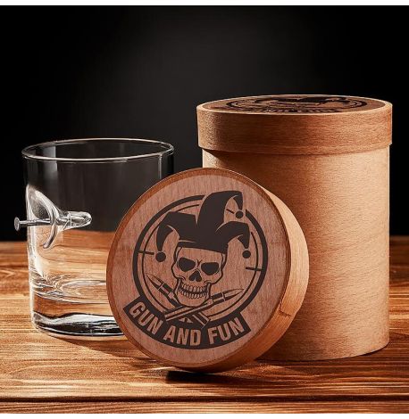 Стакан для виски с гвоздем