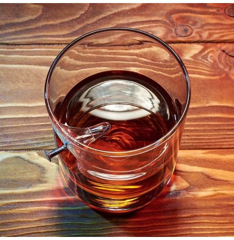 Стакан для виски с гвоздем