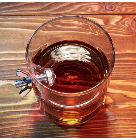 Стакан для віскі з болтом