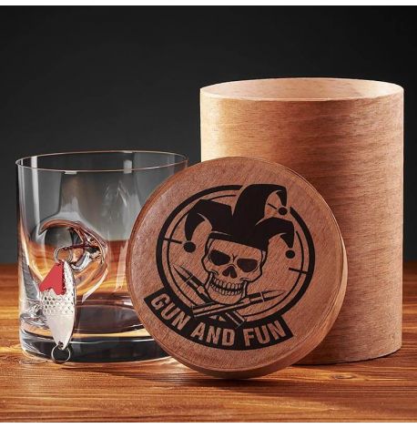 Стакан для виски с блесной