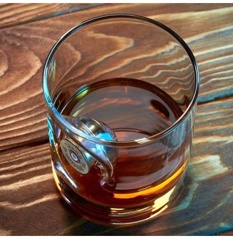 Стакан для виски с донцем гильзы 12к