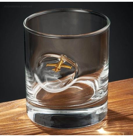 Склянка для віскі з літаком «Су-25»