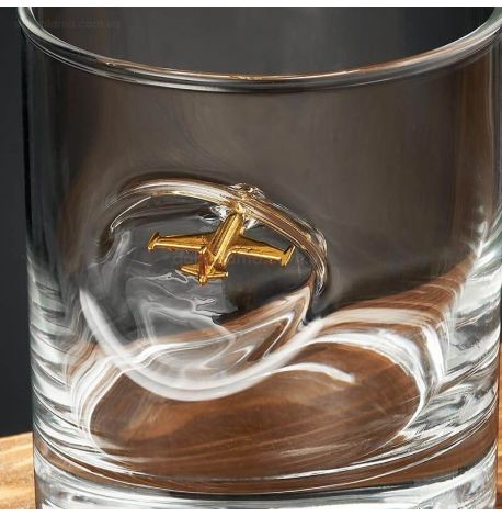 Склянка для віскі з літаком «Су-25»
