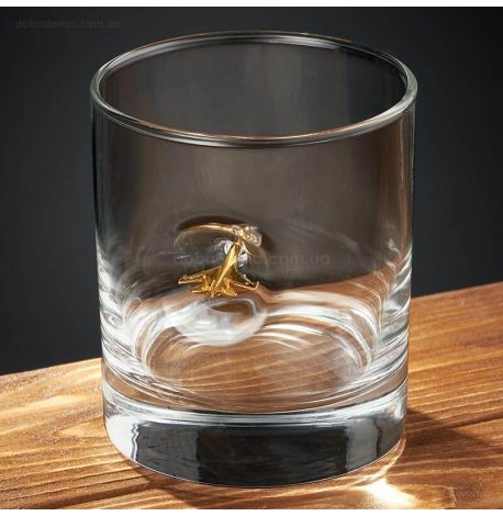 Стакан для виски с самолетом «Су-27»