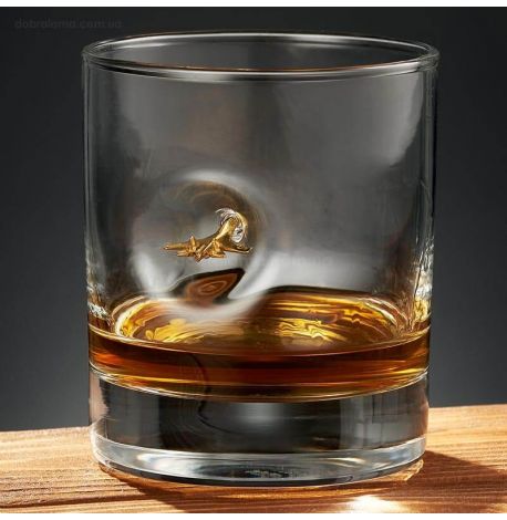 Стакан для виски с самолетом «Су-27»