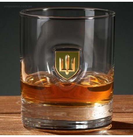 Склянка для віскі з нарукавним знаком ЗСУ