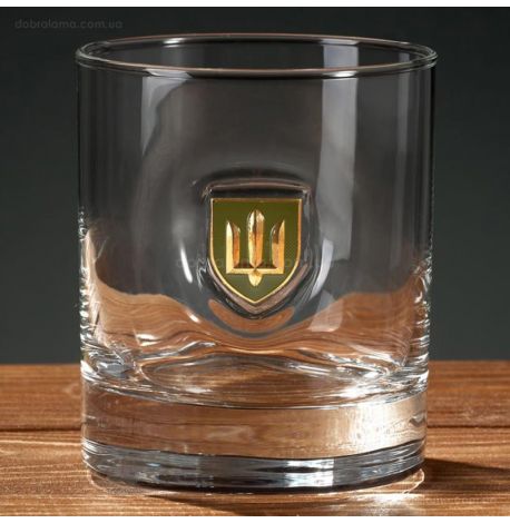 Склянка для віскі з нарукавним знаком ЗСУ