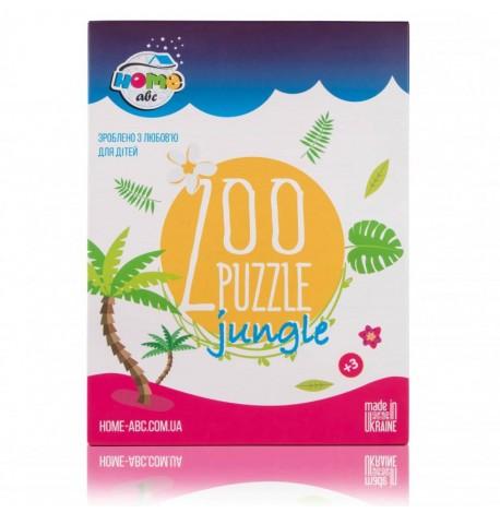 Магнитные пазлы "Джунгли"