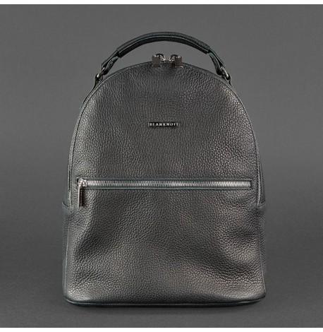 Кожаный мини-рюкзак Kylie (черный)