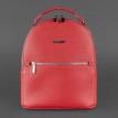 Женский кожаный мини-рюкзак Kylie (красный)