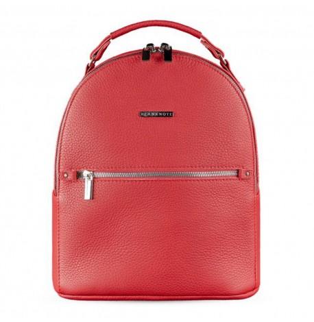 Женский кожаный мини-рюкзак Kylie (красный)