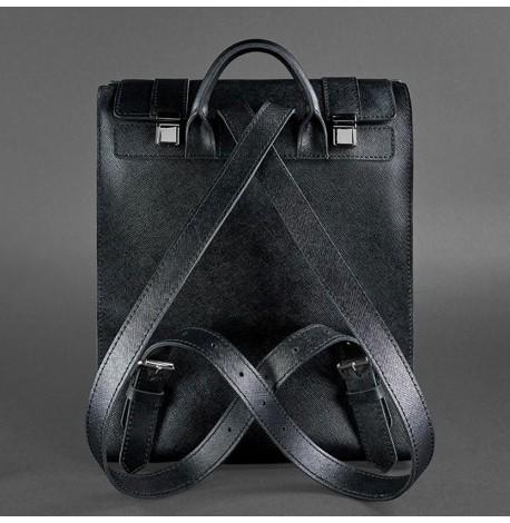 Городской кожаный рюкзак Blackwood (черный)