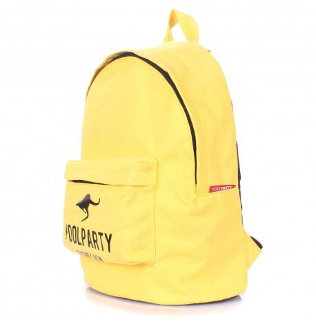 Молодежный повседневный рюкзак Kangaroo (желтый)