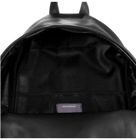 Шкіряний рюкзак Poolparty (чорний)