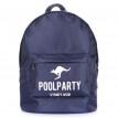 Молодежный рюкзак Poolparty Oxford (синий)