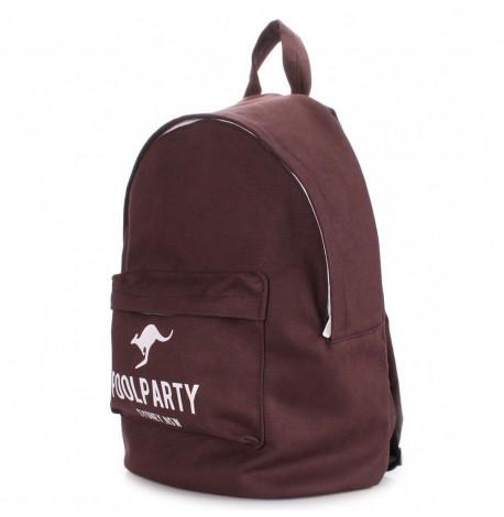 Молодежный рюкзак Poolparty Oxford (коричневый)