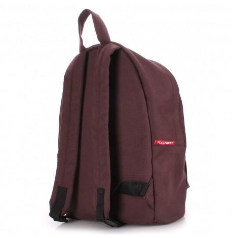 Молодежный рюкзак Poolparty Oxford (коричневый)