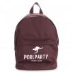 Молодежный рюкзак Poolparty Oxford (коричневый)