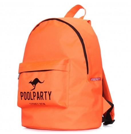 Молодежный рюкзак Poolparty Oxford (оранжевый)