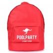 Молодіжний рюкзак Poolparty Oxford (червоний)